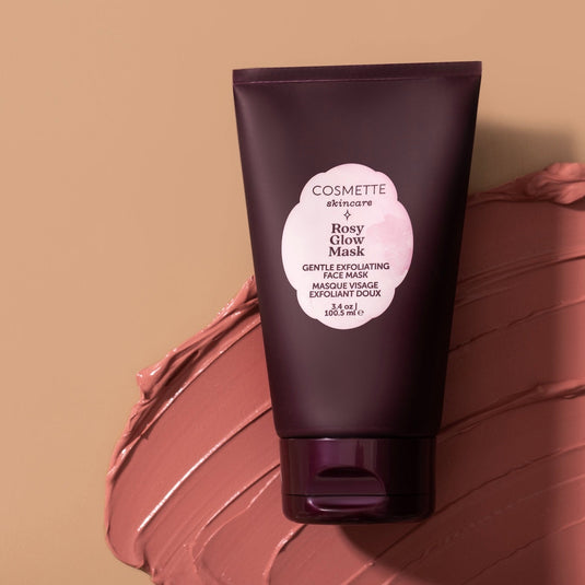 Rosy Glow Clay Mask - Honey Enzyme Exfoliating Clay Mask