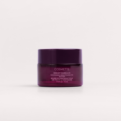 Bright Embrace Brightening Eye Butter package close up