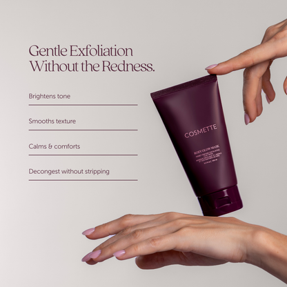 Rosy Glow Clay Mask - Honey Enzyme Exfoliating Clay Mask