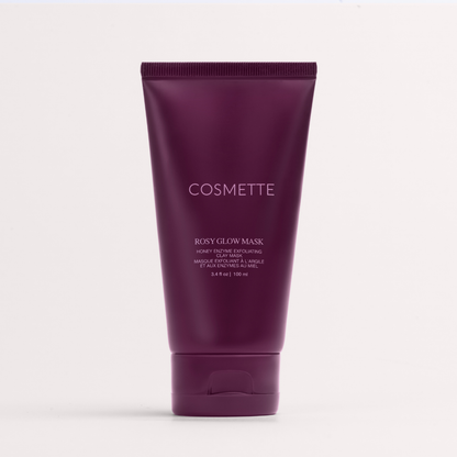 Rosy Glow Clay Mask - Honey Enzyme Exfoliating Clay Mask