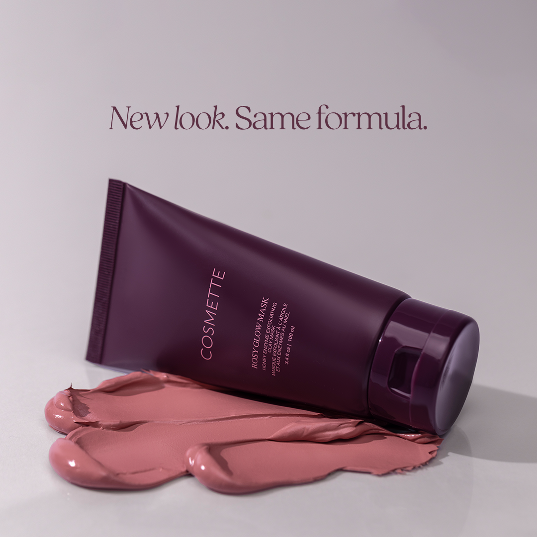 Rosy Glow Clay Mask - Honey Enzyme Exfoliating Clay Mask
